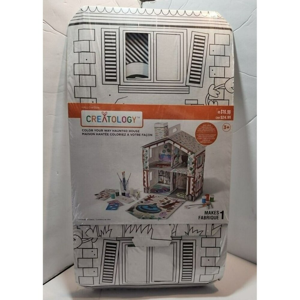 Creatology Color Your Way Haunted House New in Package